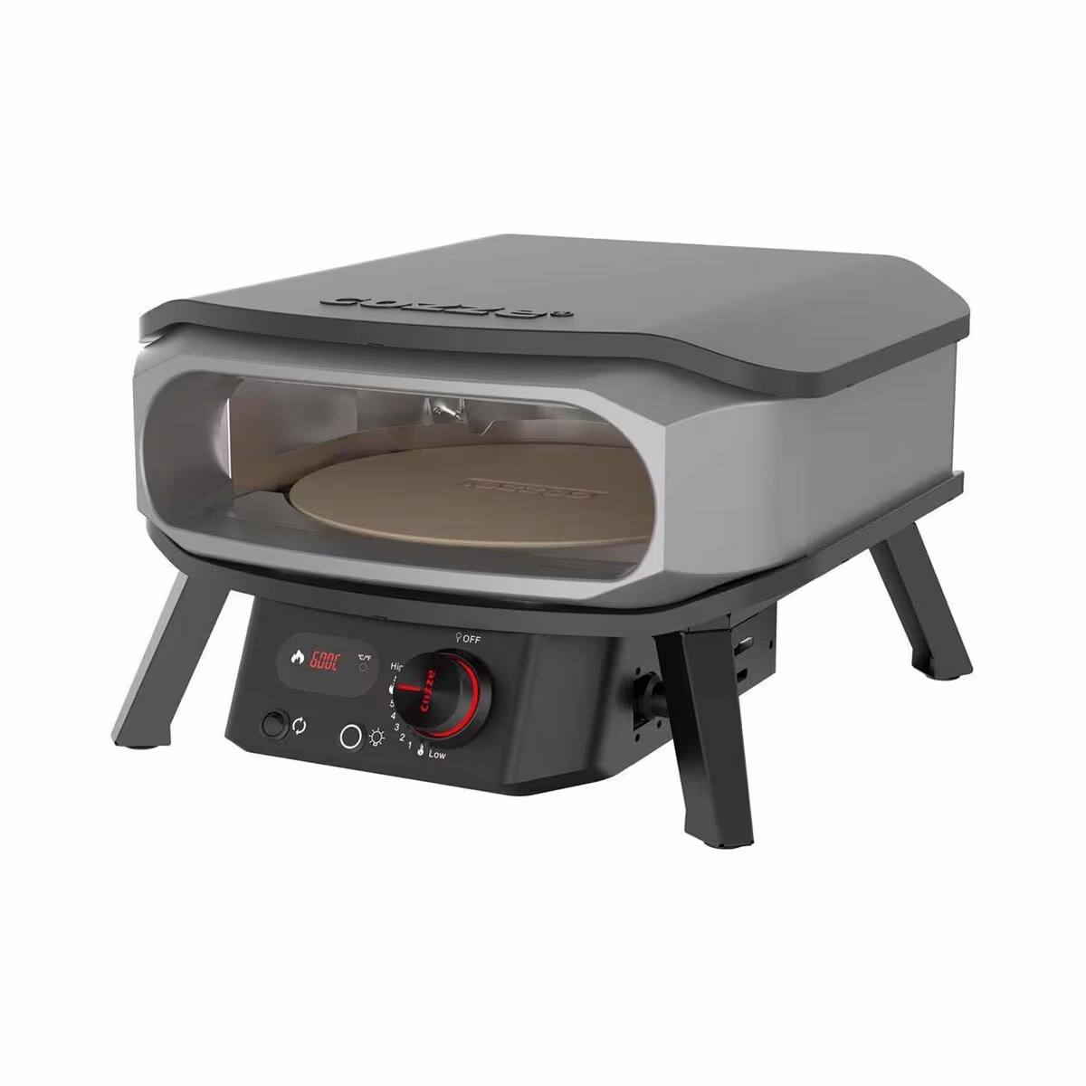 Image of Cozze 90870 13 inch Gas Pizzaofen – Pizza Ofen – schwarz