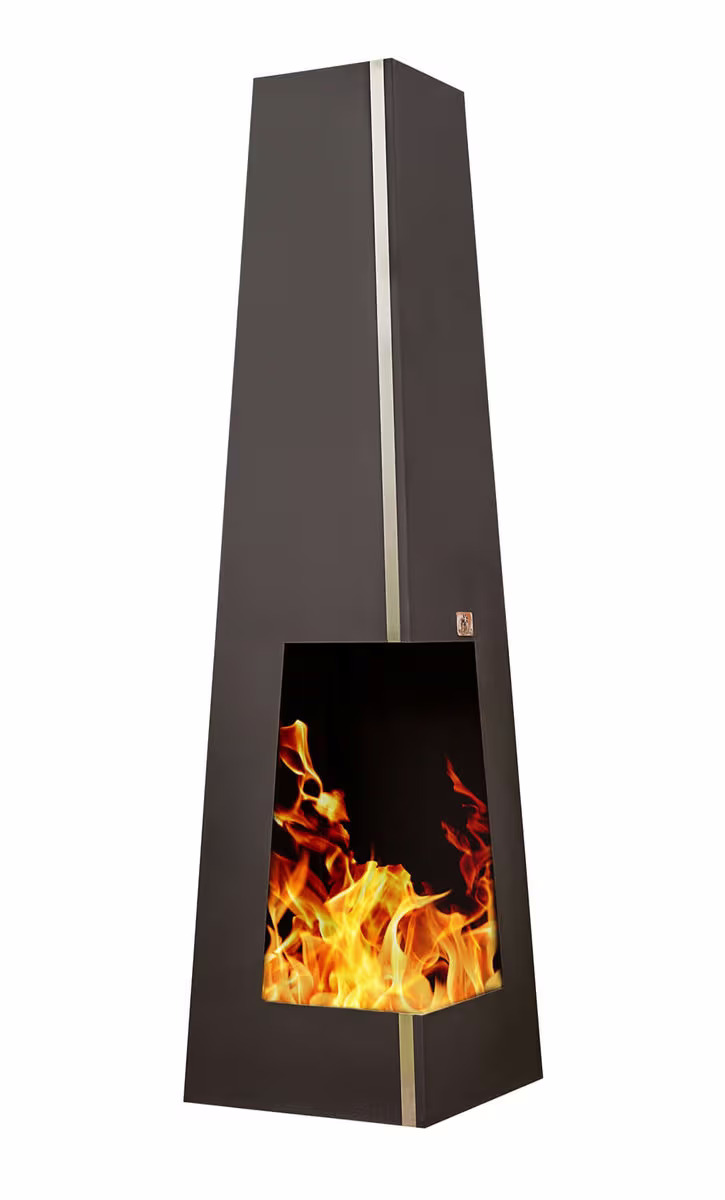 Nomlilo Saratoga Kamin – Kamin/Cheminée – schwarz