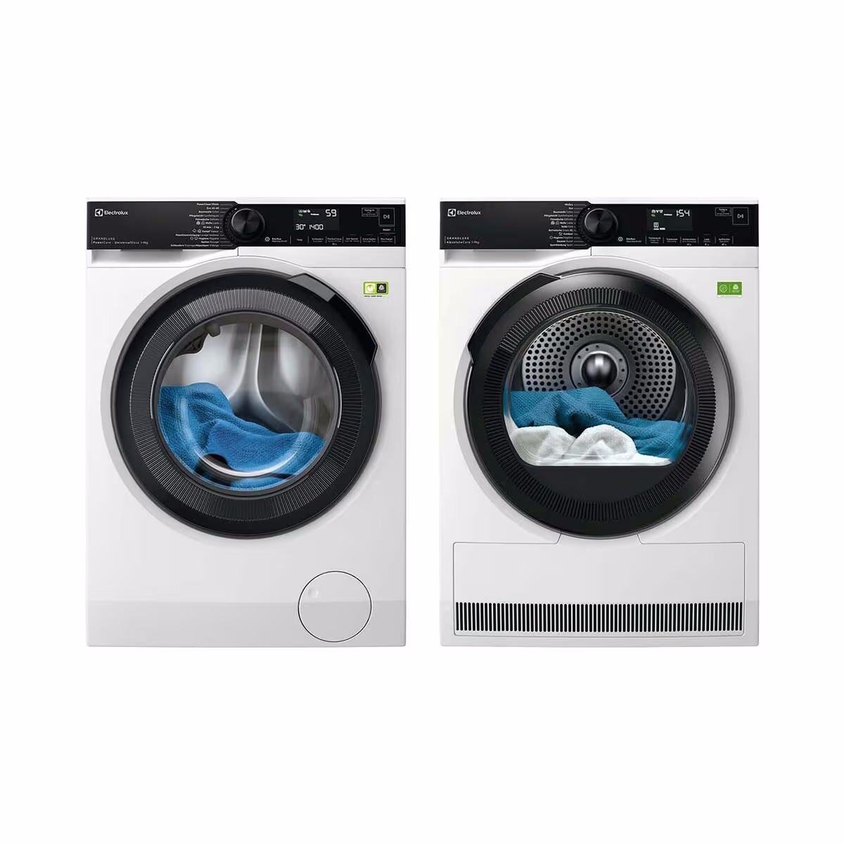 Electrolux Set WAGL4E500 links + TWGL5E5R2 rechts – Waschturm Set