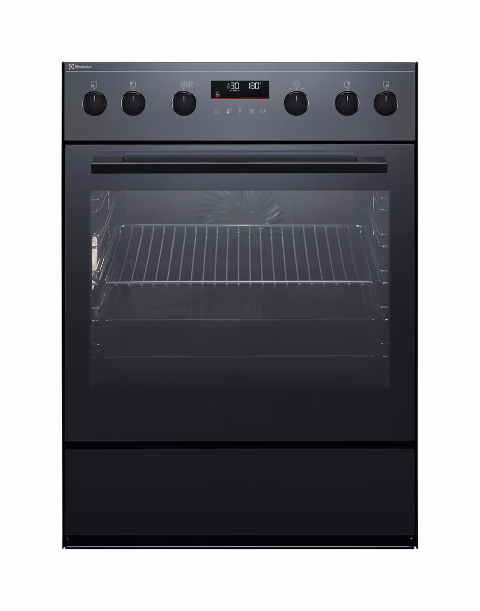 Electrolux EH7L5XDSP Einbau Herd 55cm – Einbau Herd 55 cm – schwarz spiegel