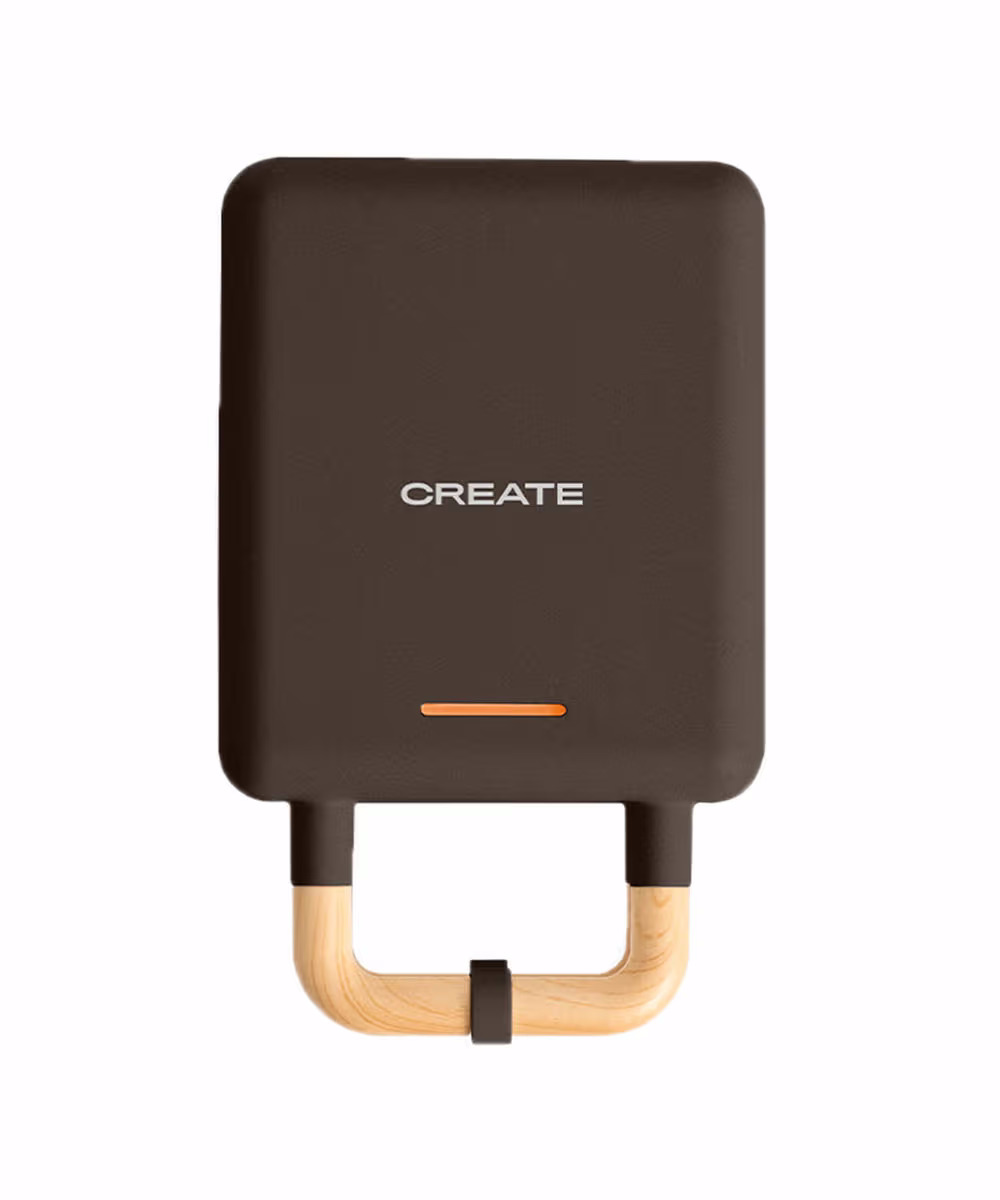 CREATE STONE 2 IN 1 COMPACT schwarz Sandwich Maker – Sandwichmaker/Sandwichtoaster