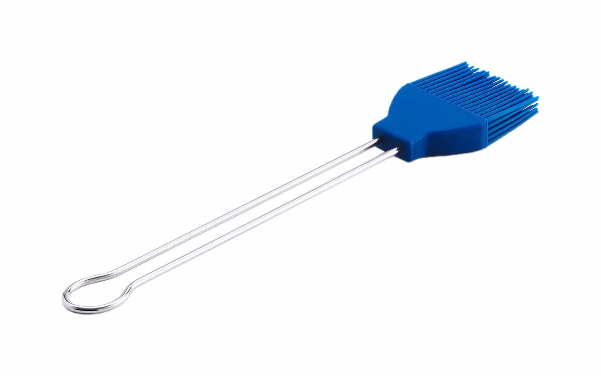 Image of LotusGrill Marinierpinsel blau Mainierpinsel – Grillzange/Grillbesteck