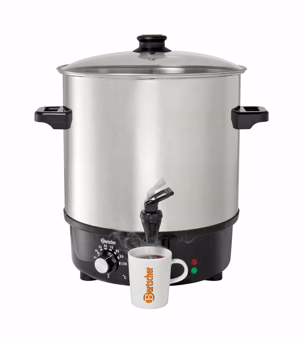 Image of Bartscher Glühweintopf 25 Liter – Gastro Kaffeemaschine/Gastro Getränkespender – edelstahl