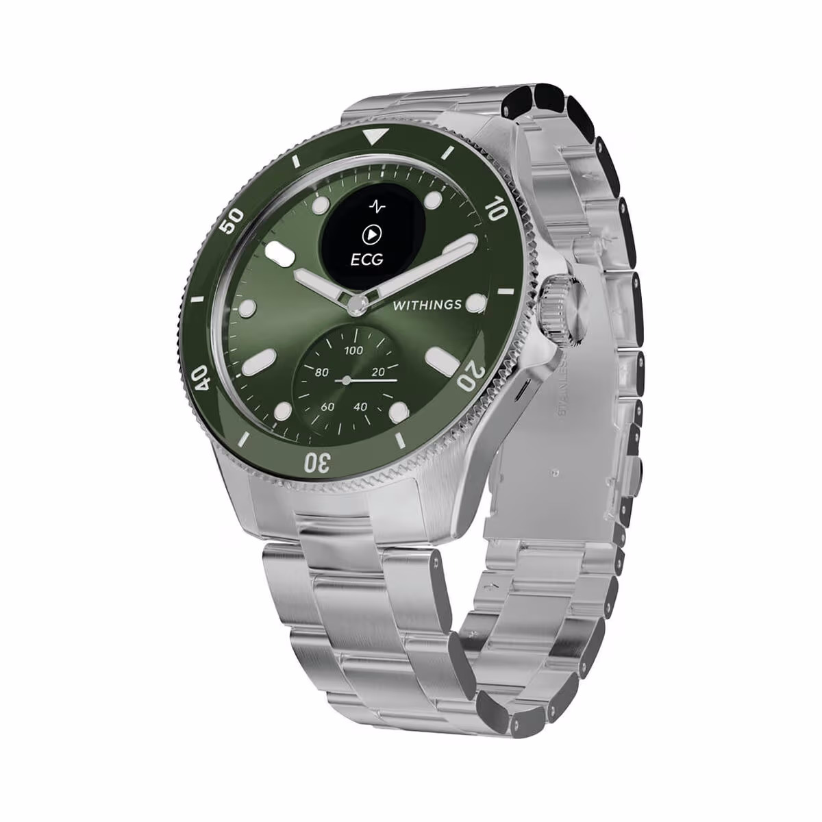 Image of Withings Scanwatch Nova Green Smartwatch – grün