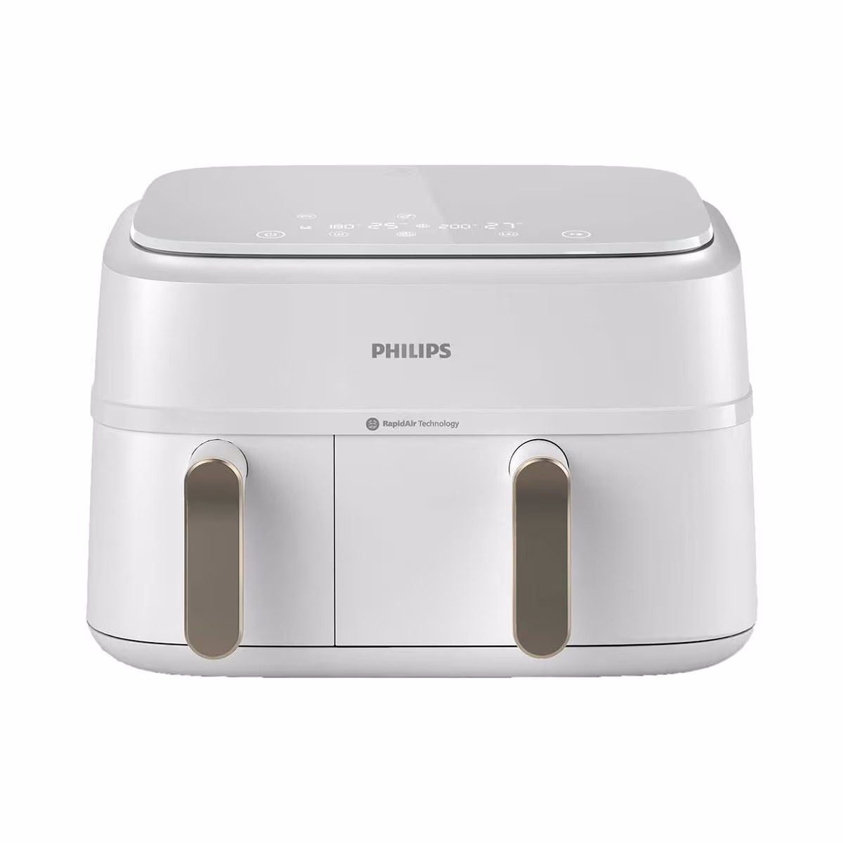 Image of Philips NA353/19 Airfryer 3000 Series Dual Basket Heissluftfritteuse – Airfryer - Friteuse – weiss