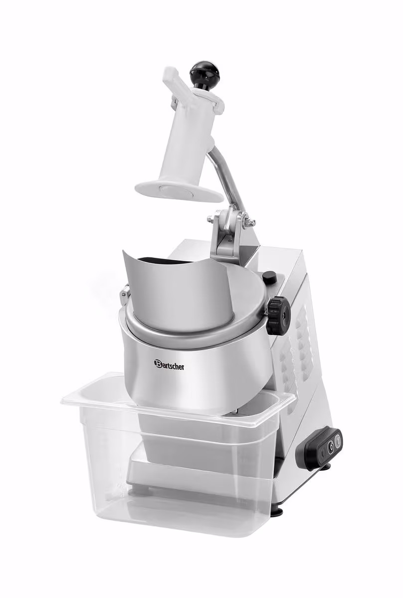 Bartscher Gemüseschneider GMS600 – Gastro Aufschnittmaschine, Mixer & Küchenmaschine – edelstahl