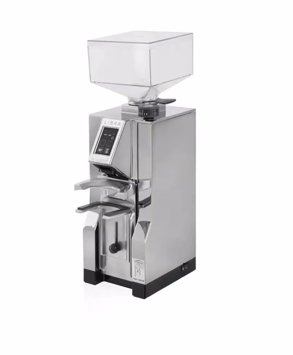 Eureka Mignon Libra/Scale, chrome elektrische Kaffeemühle