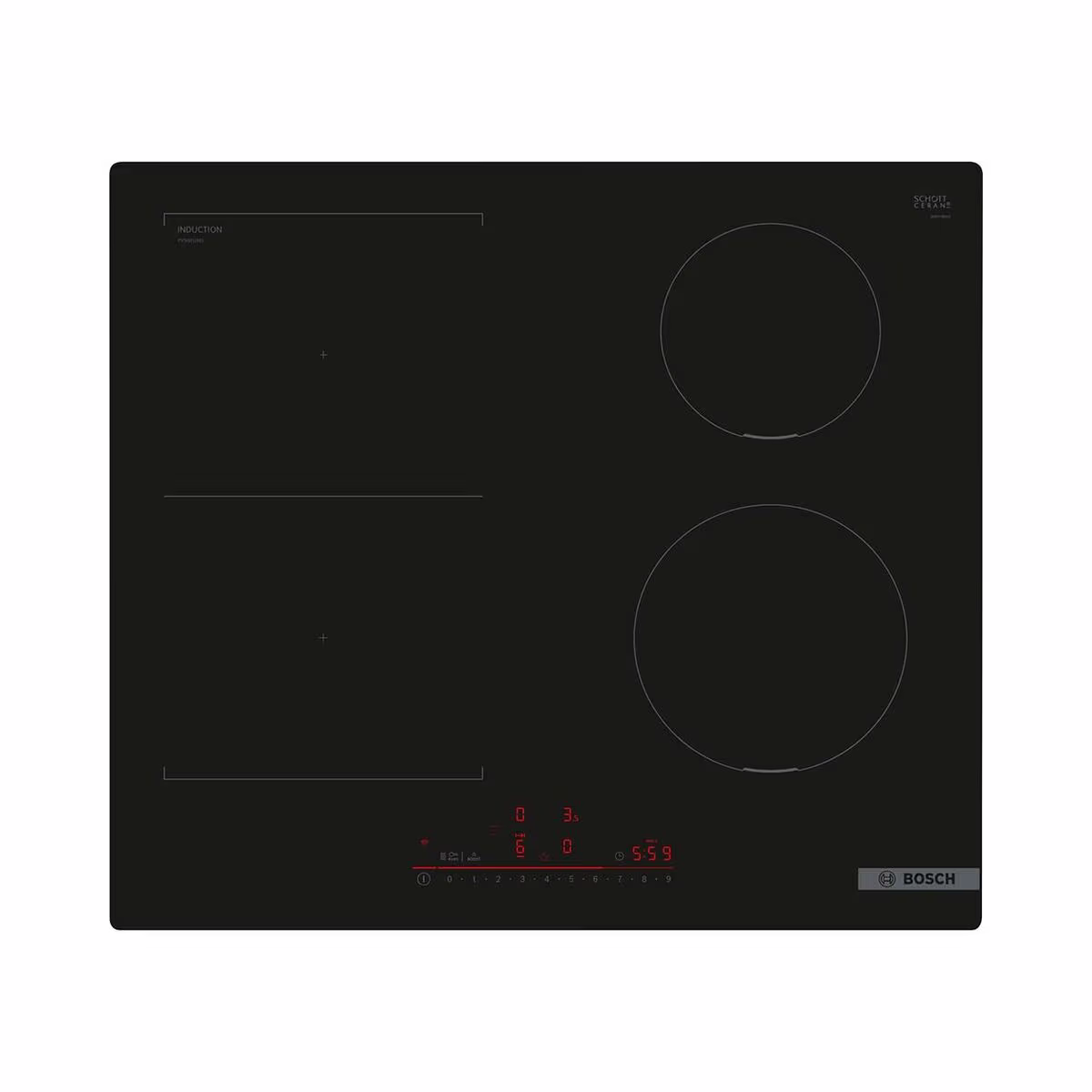 Image of Bosch PVS601HB1E Induktionskochfeld mit Touch-Display