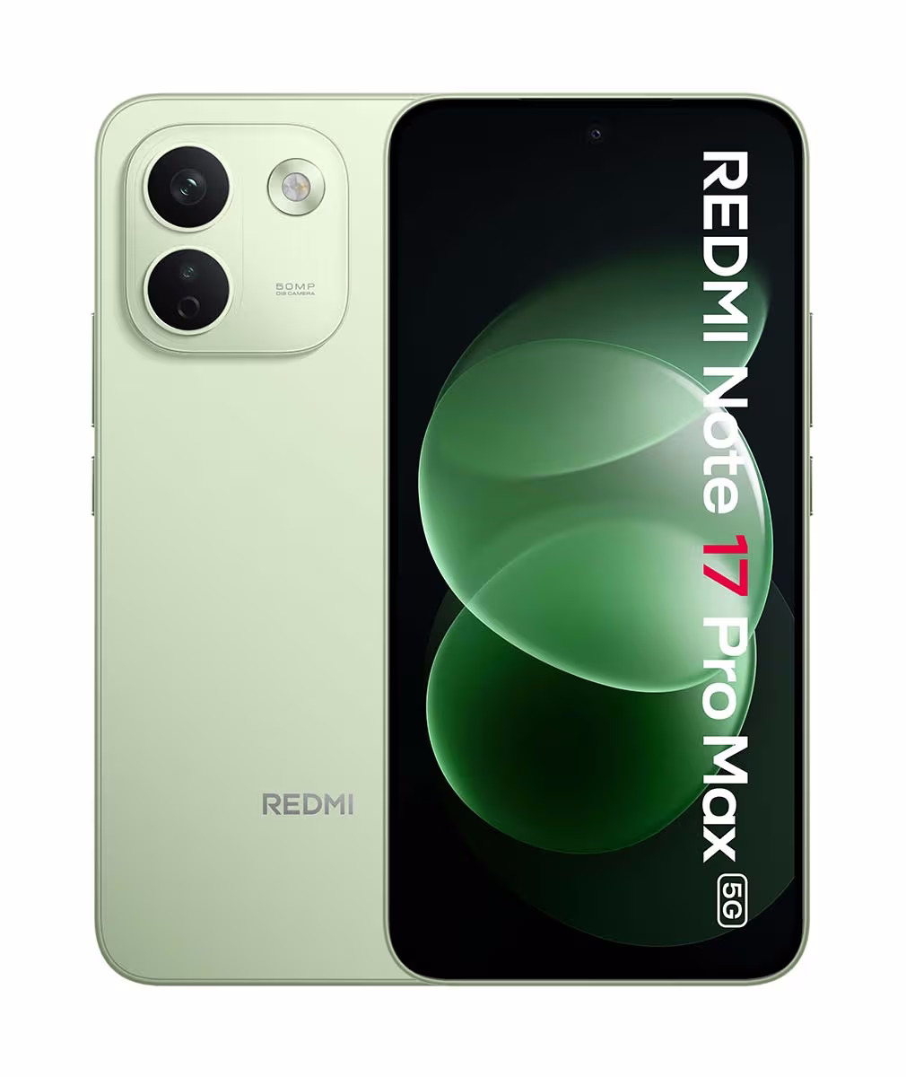Xiaomi REDMI Note 17 Pro Max 5G - 256 GB, Green, 6.83", 50 MP Smartphone – Xiaomi Redmi Note 17 / Pro / Pro Max – grün
