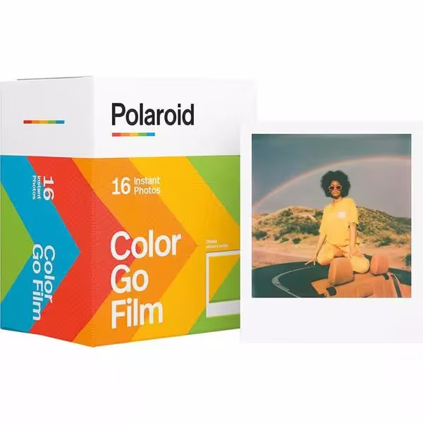 Polaroid Go Film Twin Pack (2x 8 Photos) Film Sofort-Bild – Sofortbildkamera/Polaroid Kamera