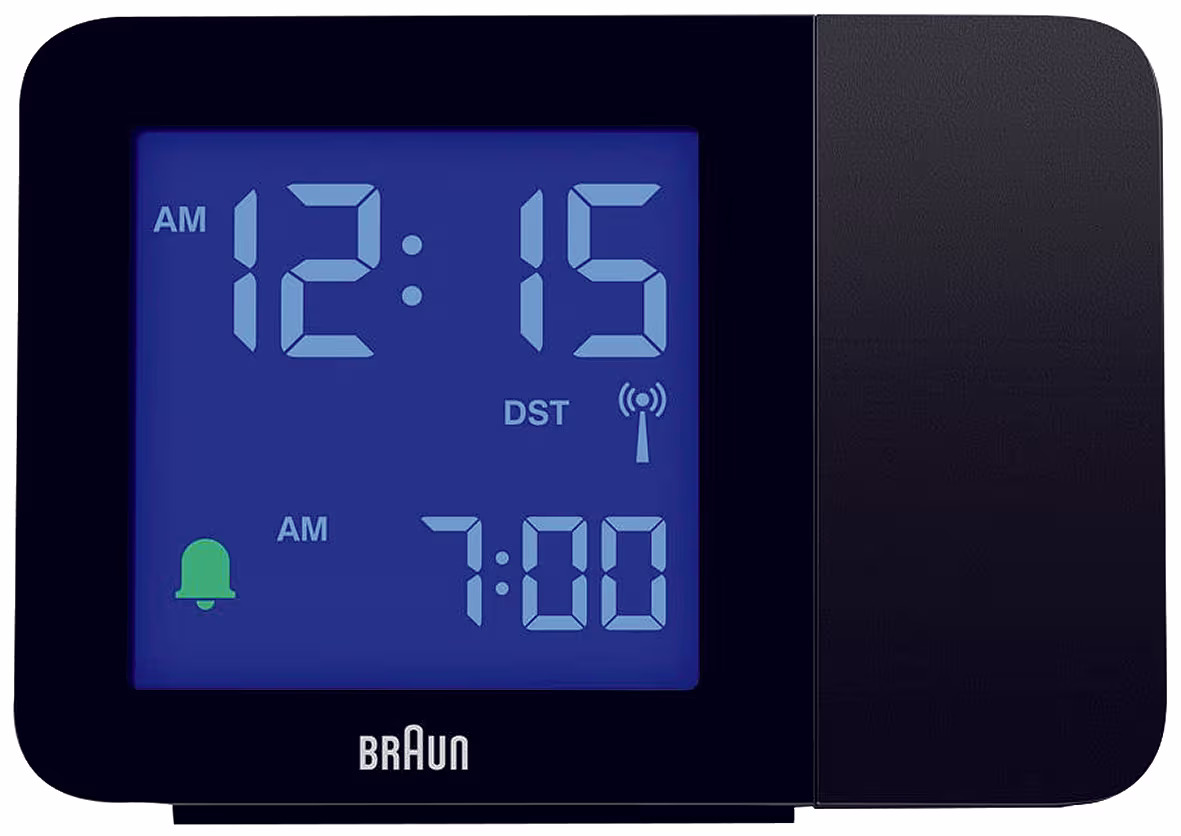 Braun BC15-DCF black - Wecker, Funk Wecker – Wecker digital – schwarz