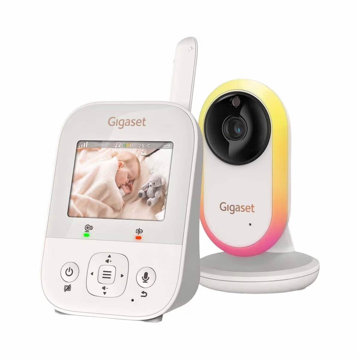 Image of Gigaset Baby 300 Video CH Version Babyphone – weiss