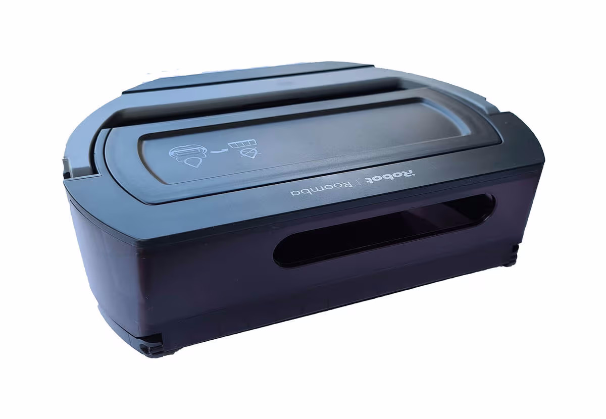 iRobot Roomba Staubbehälter mit CleanBase Funktion Serie s – Staubsauger Roboter Zubehör – schwarz
