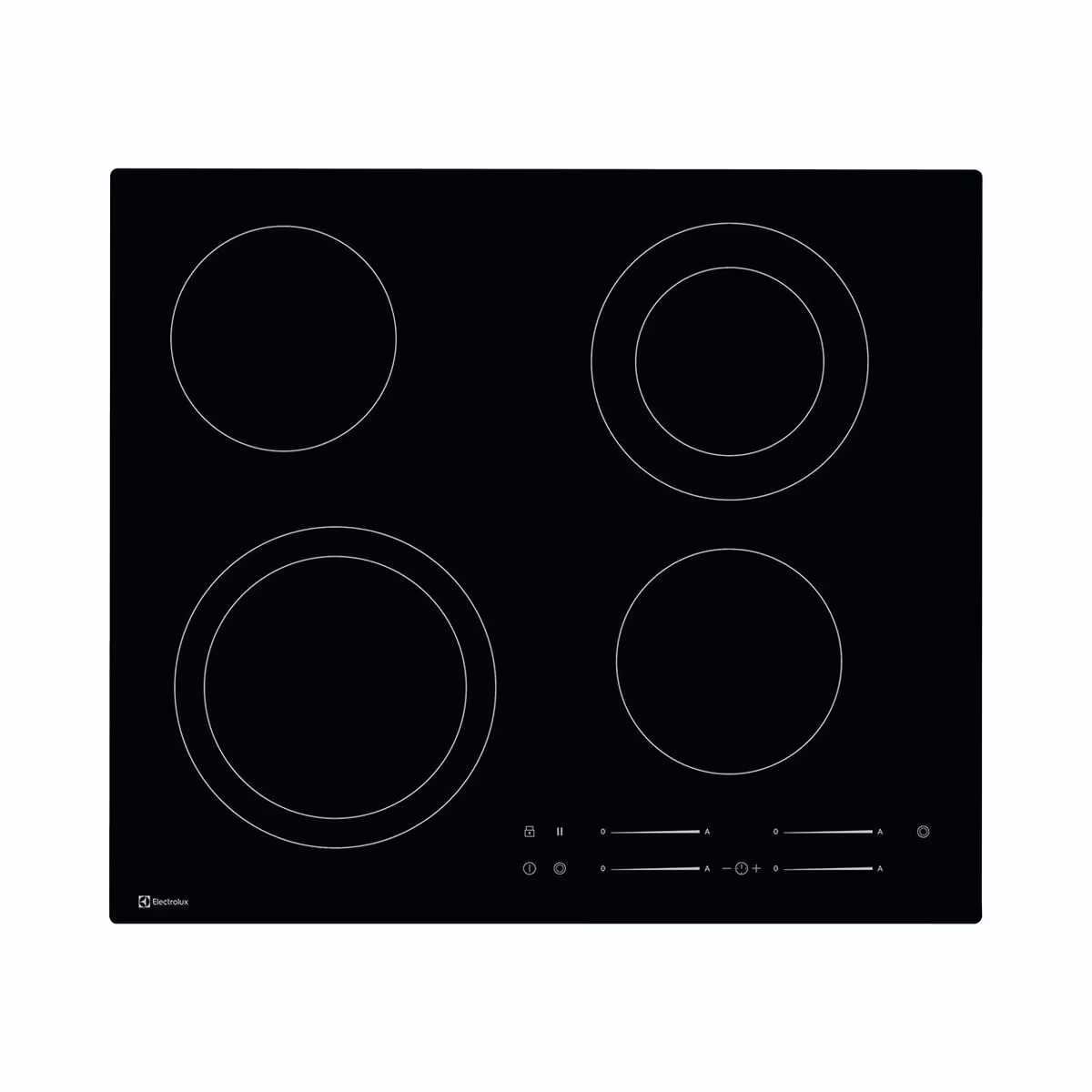 Electrolux Kochfeld GK58TSO Glaskeramik Kochfeld mit Touch-Display