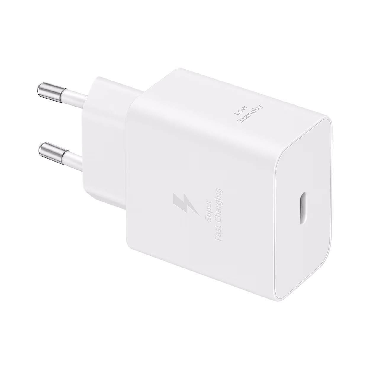 Samsung 45 W USB-C Power Charger white mit Kabel – Handyhülle/Handy Tasche – weiss