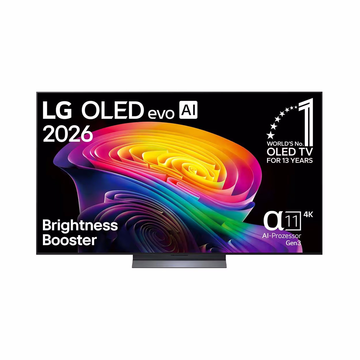 LG OLED65C68 - 65", 4K OLED TV, 2026 Fernseher – schwarz