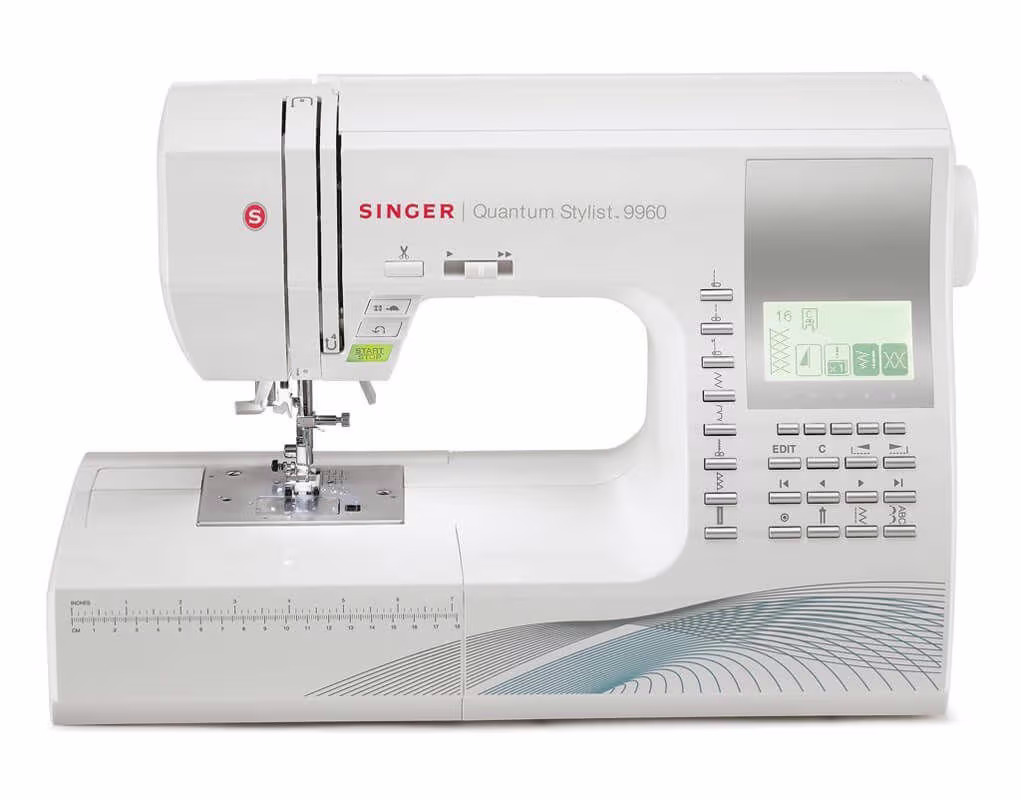 Singer Quantum Stylist 9960 Nähmaschine – weiss