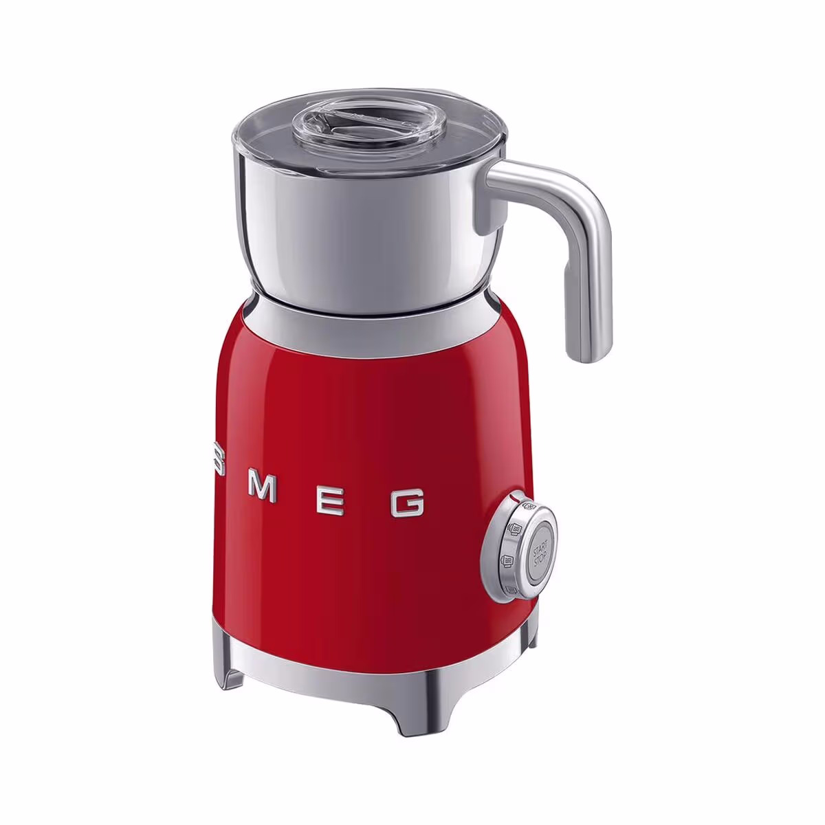Smeg Milchschäumer MFF11RDEU Rot Milchaufschäumer – Milchaufschäumer/Milchschäumer – creme