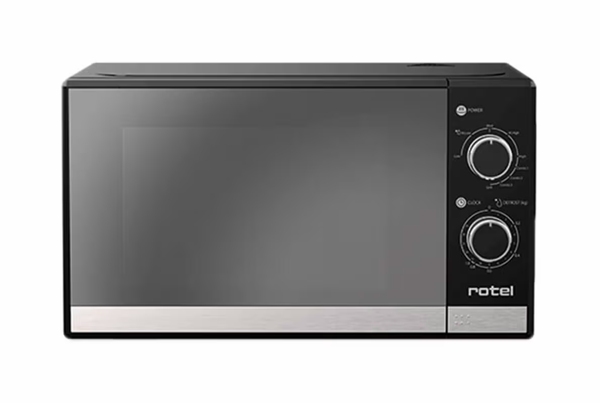 Image of Rotel Mikrowelle mit Grillfunktion – schwarz
