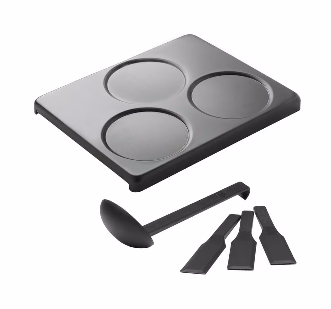 Stöckli Crêpeplatte PizzaGrill for 6 – Pizza Ofen – anthrazit