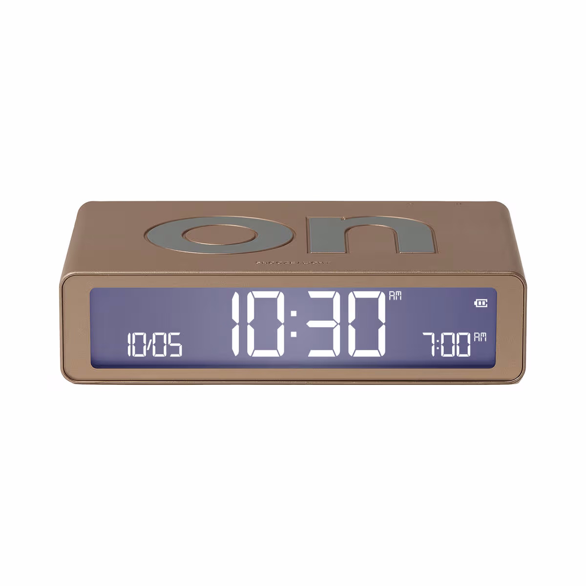 Image of Lexon Flip Classic Gold Wecker – Wecker digital