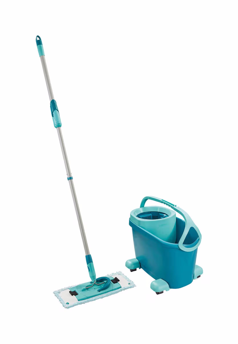 Leifheit Set Clean Twist M Ergo Mobile Bodenwischer – Bodenwischer/Wischmopp