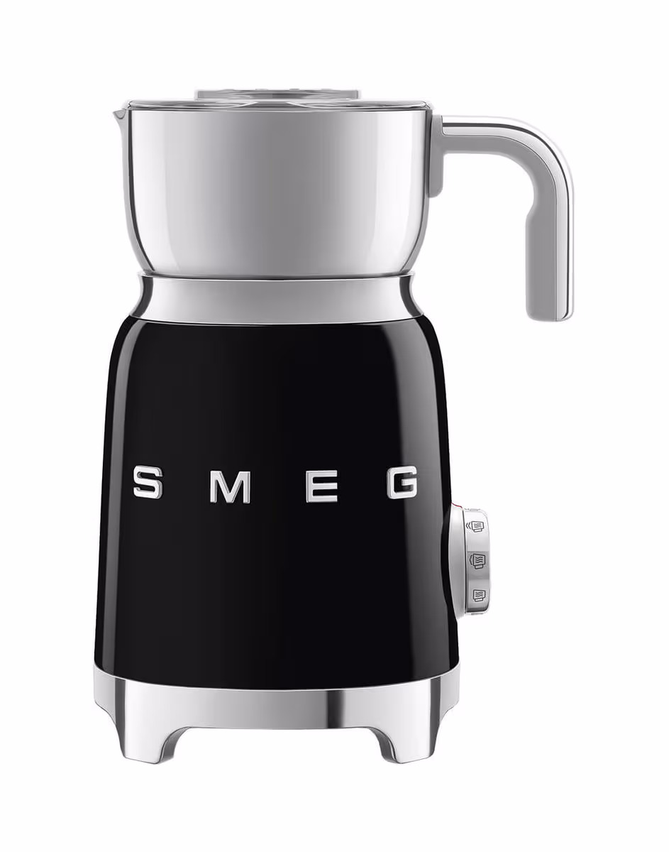 Smeg Milchschäumer MFF11BLEU Schwarz Milchaufschäumer – Milchaufschäumer/Milchschäumer