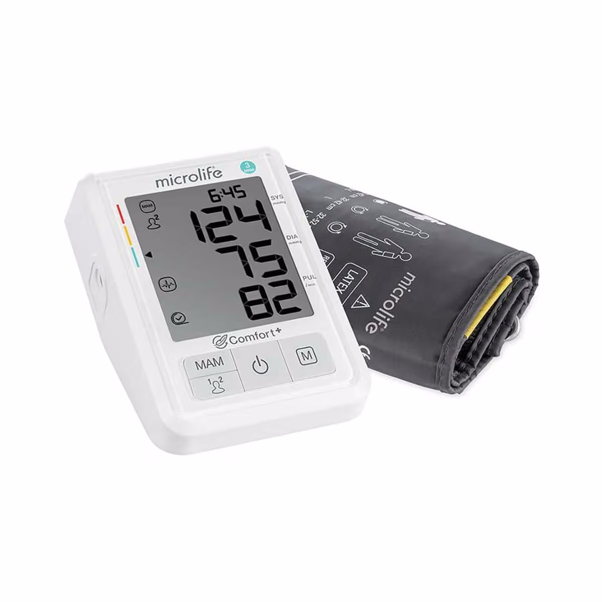 Microlife BP B3 Comfort Blutdruckmessgerät – Blutdruckmessgerät/Herzfrequenzmessgerät – weiss