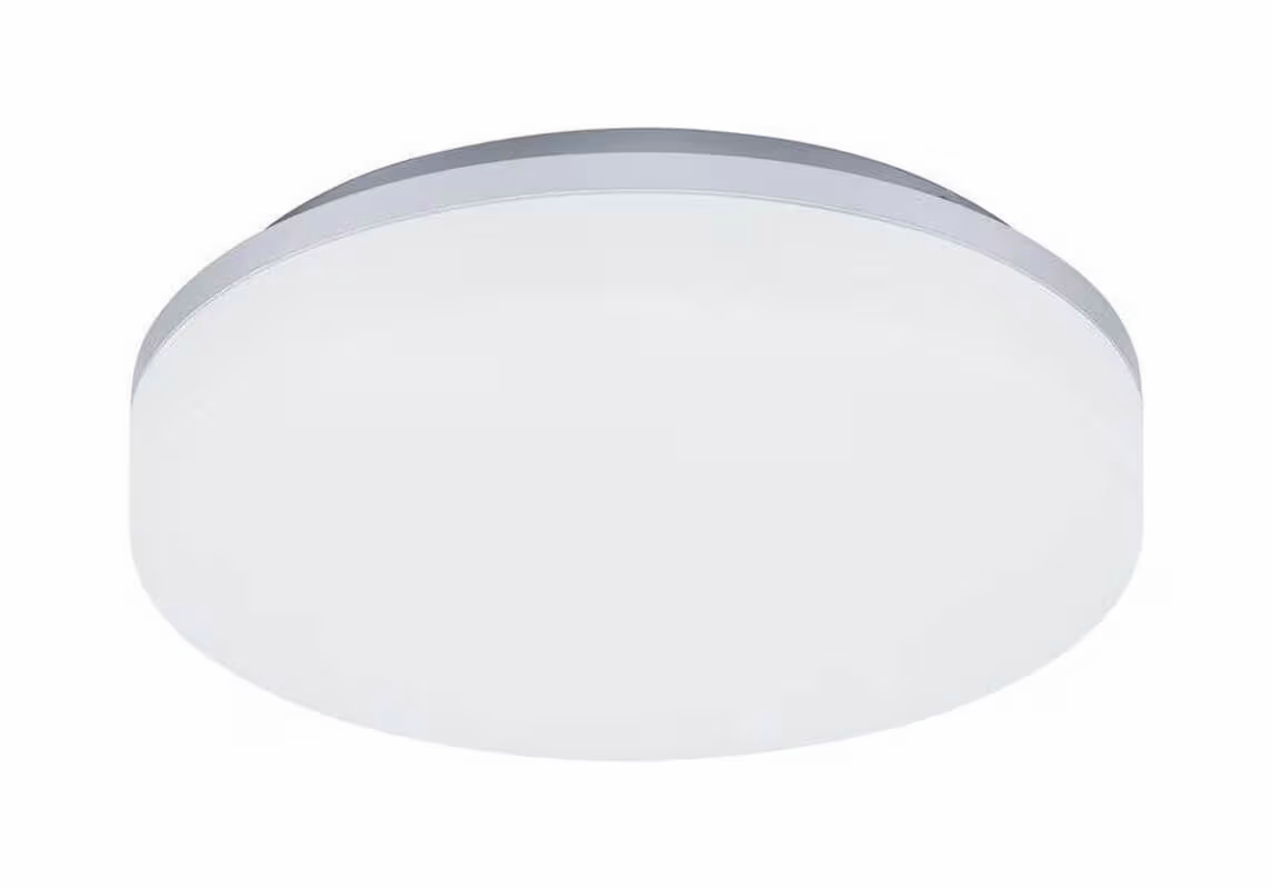 Image of Ledeshi LED SLICE CIRCLE N II silber, 10/15W, 3000/4000K, IP54, Phase Anbauleuchte – Deckenlampe/Wandlampe