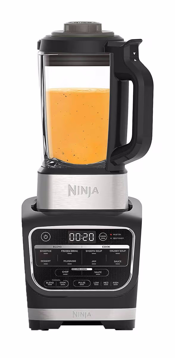 Ninja Foodi Mixer & Suppenkocher HB150CH Standmixer – Standmixer/Blender – schwarz / grau