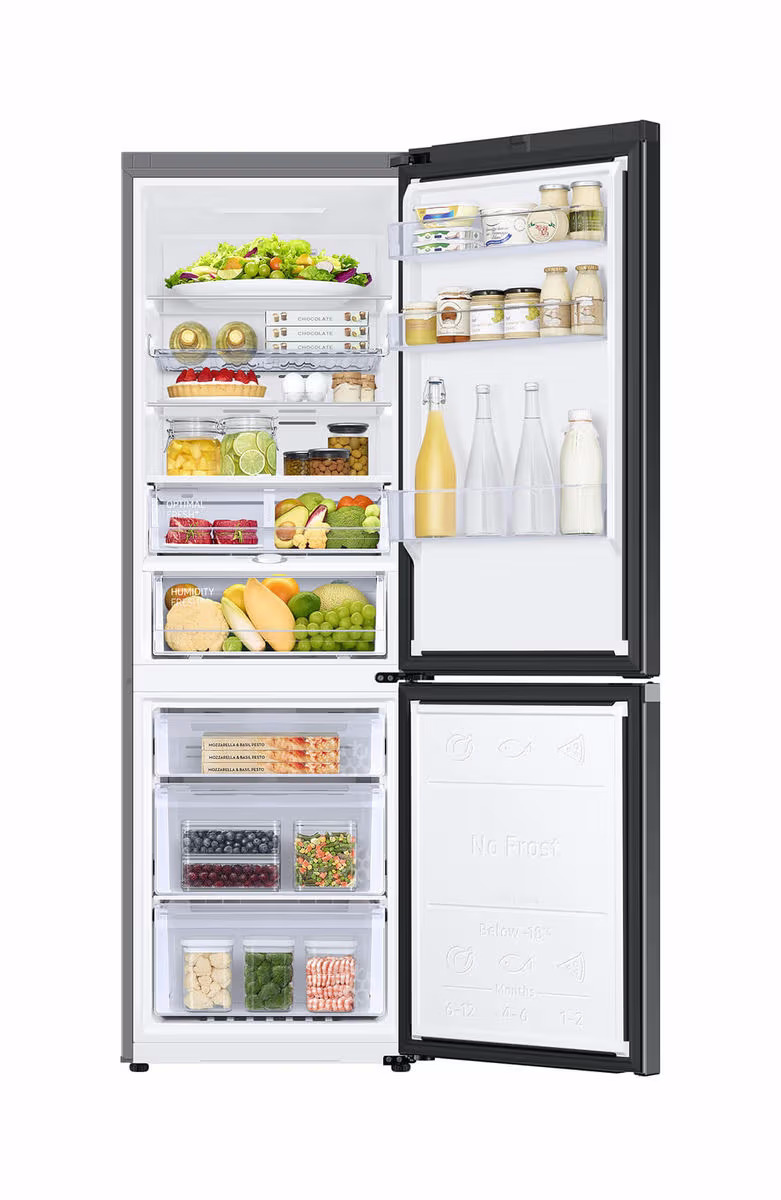 Samsung RB34C605CB1/WS Kühlschrank mit Gefrierfach freistehend – anthrazit