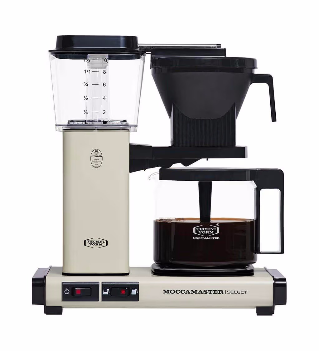 Image of Moccamaster KBG Select - off-white Filterkaffeemaschine – creamy white