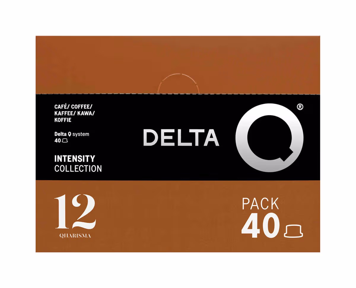 Delta Q QHARISMA PACK 40 Kapseln Kaffeekapseln – Diverse Kaffeekapseln/Kaffeepads