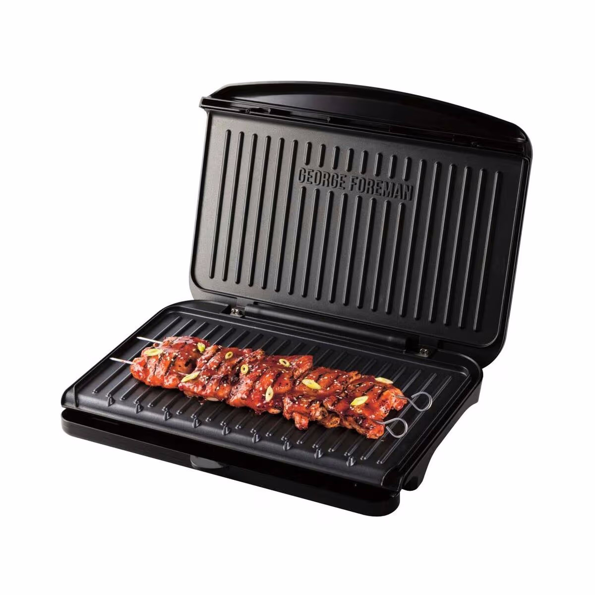 George Foreman 25820-56 Fitnessgrill – Kontaktgrill – schwarz