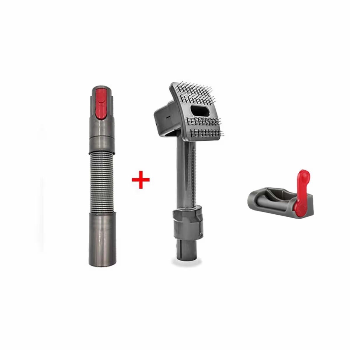 Image of Homava Ho-DBAS Pflegeset für Dyson 3-teilig – Dyson Zubehör – grau