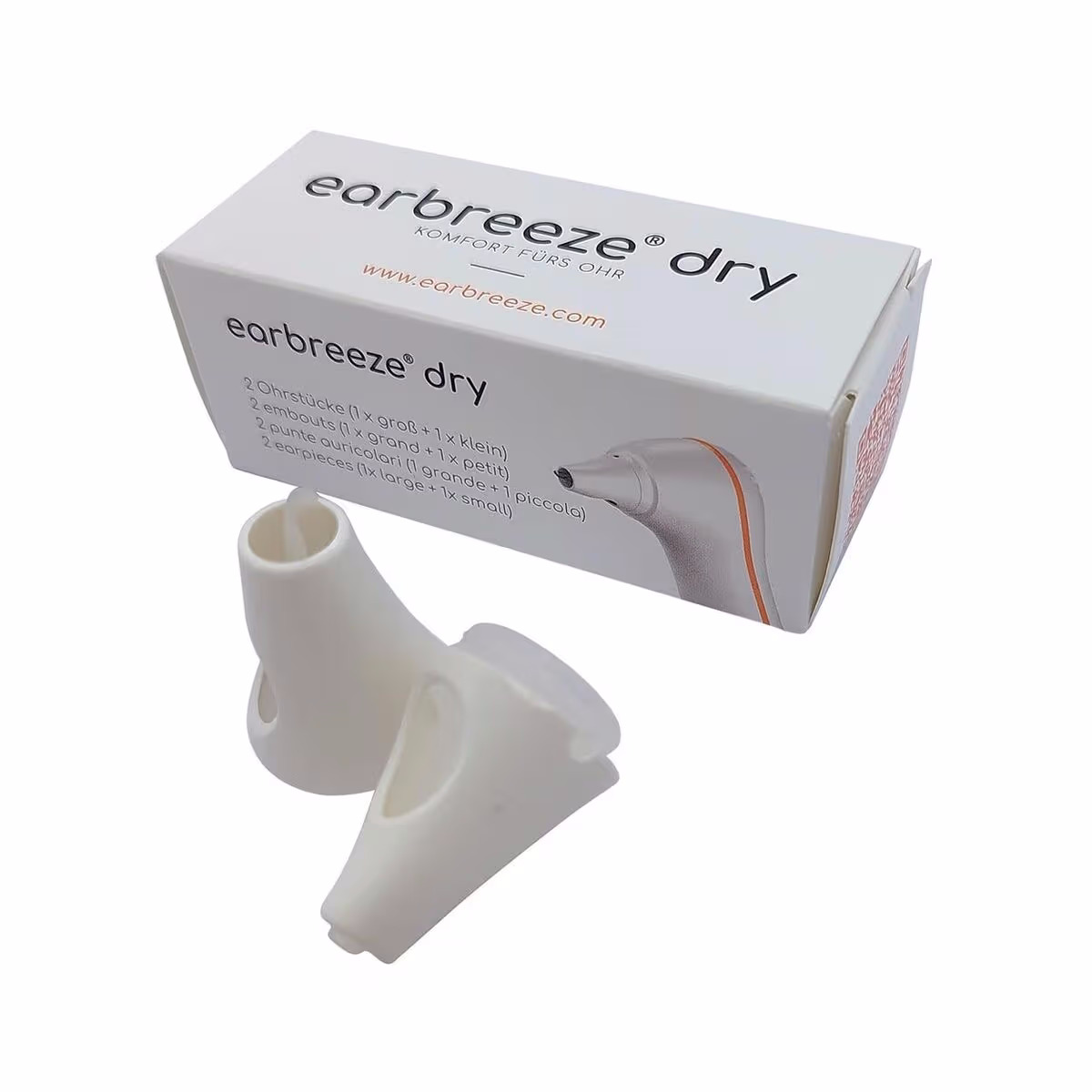 Earbreeze Ear Pieces Ohrstücke – Gesundheit Zubehör – weiss