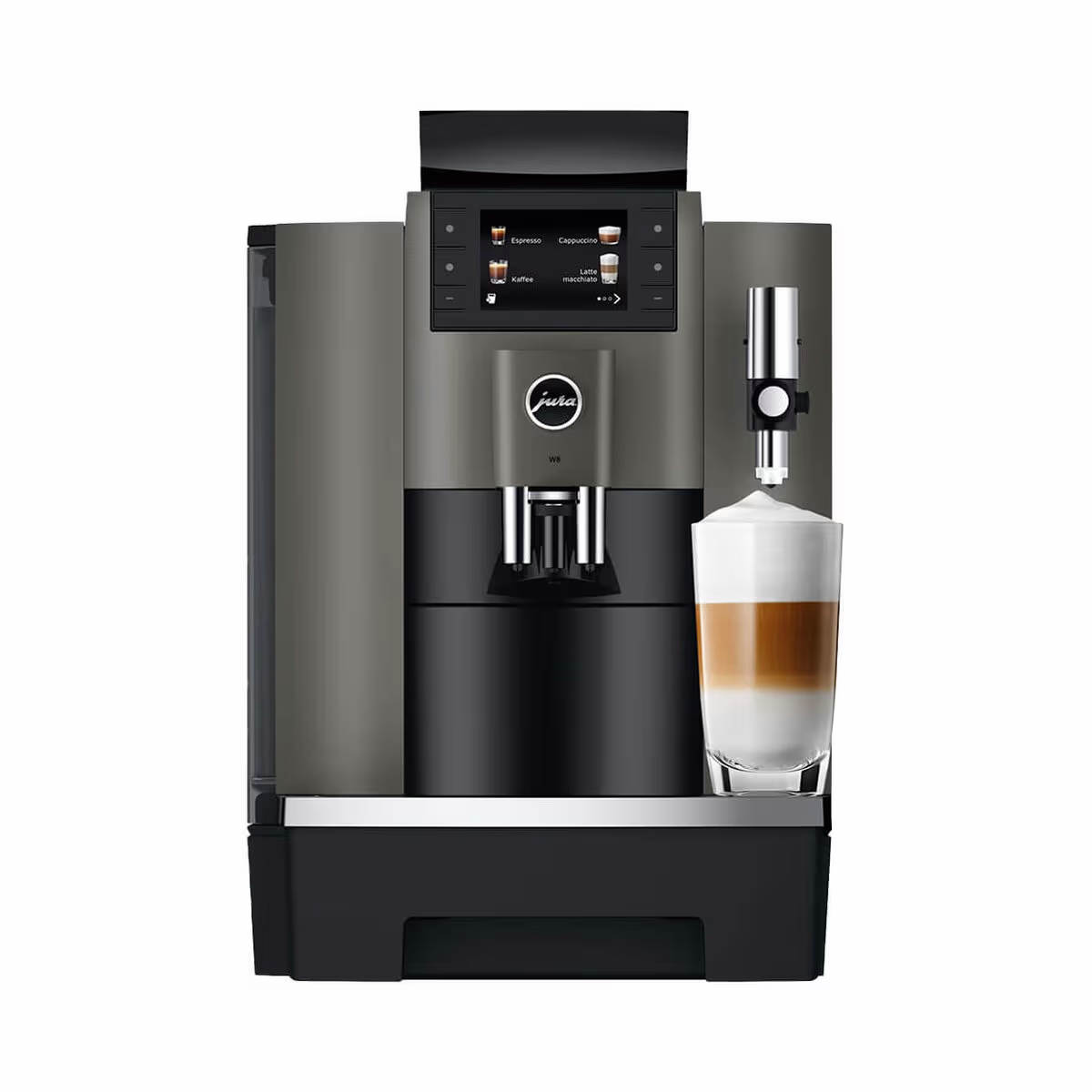 Image of JURA W8 Dark Inox (SA) Gastro Kaffeemaschine – JURA Kaffeevollautomaten Professional