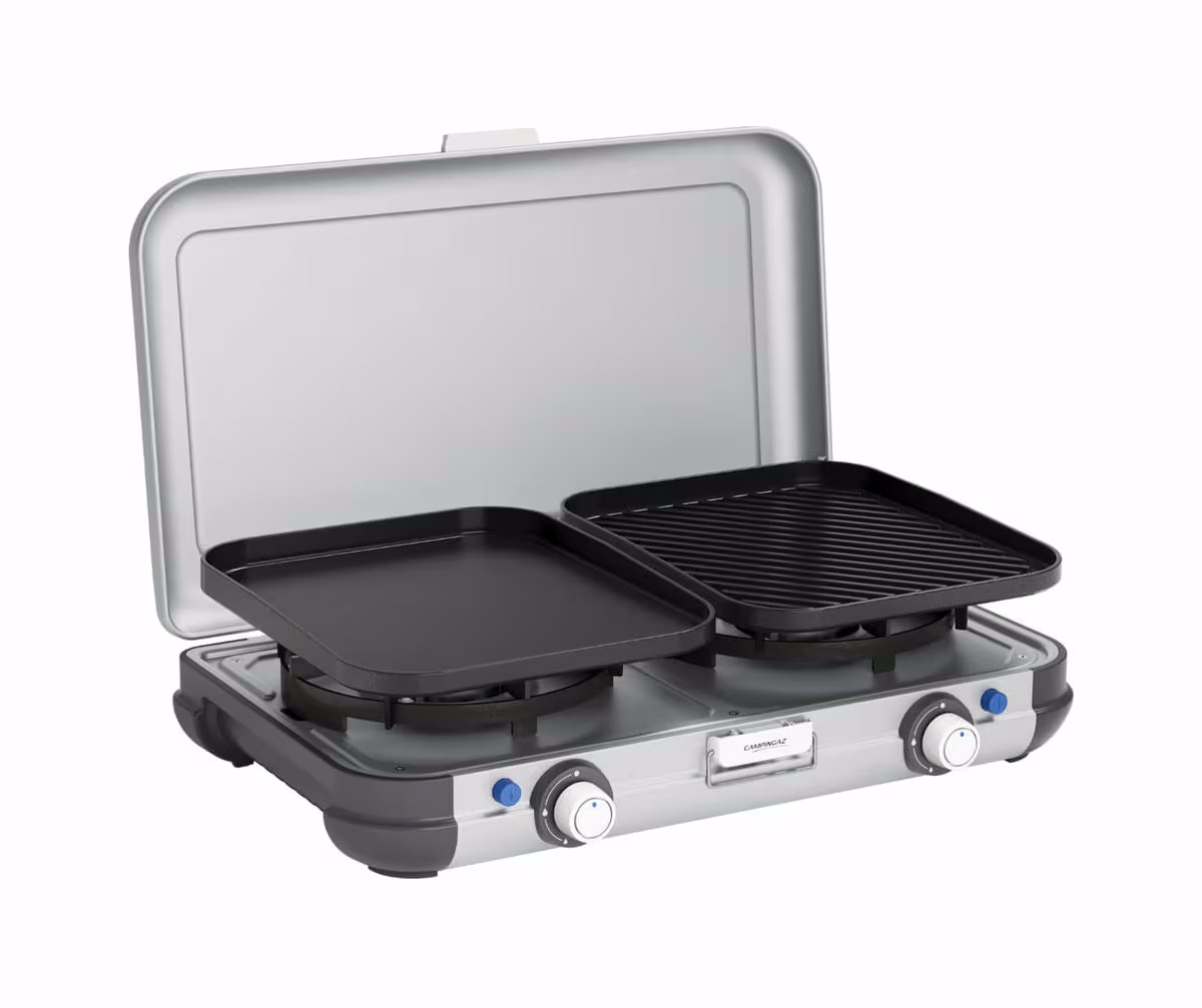 Image of Campingaz Camping Kitchen 2 Grill & Go CV Gasgrill – grau
