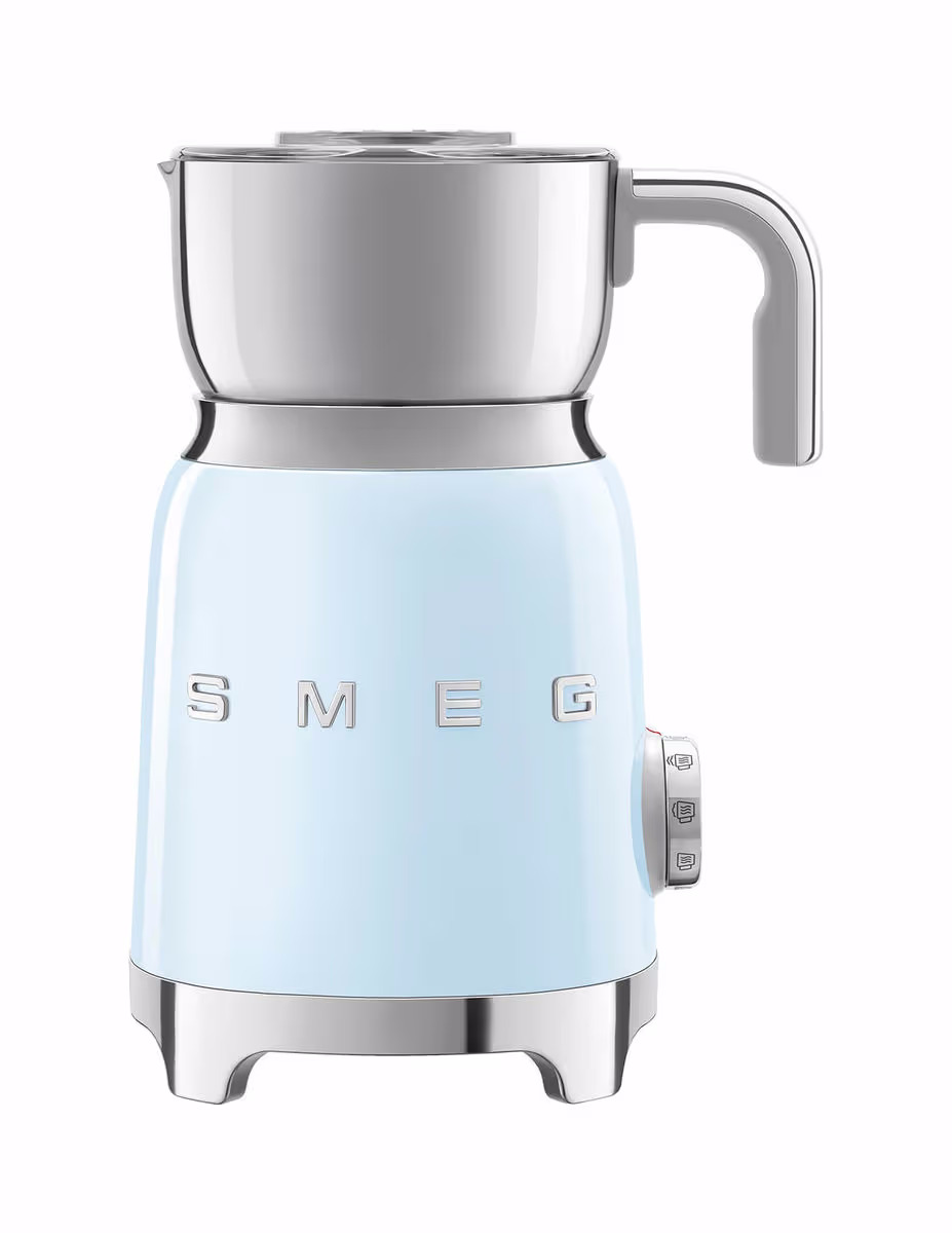 Smeg Milchschäumer MFF11PBEU Pastellblau Milchaufschäumer – Milchaufschäumer/Milchschäumer