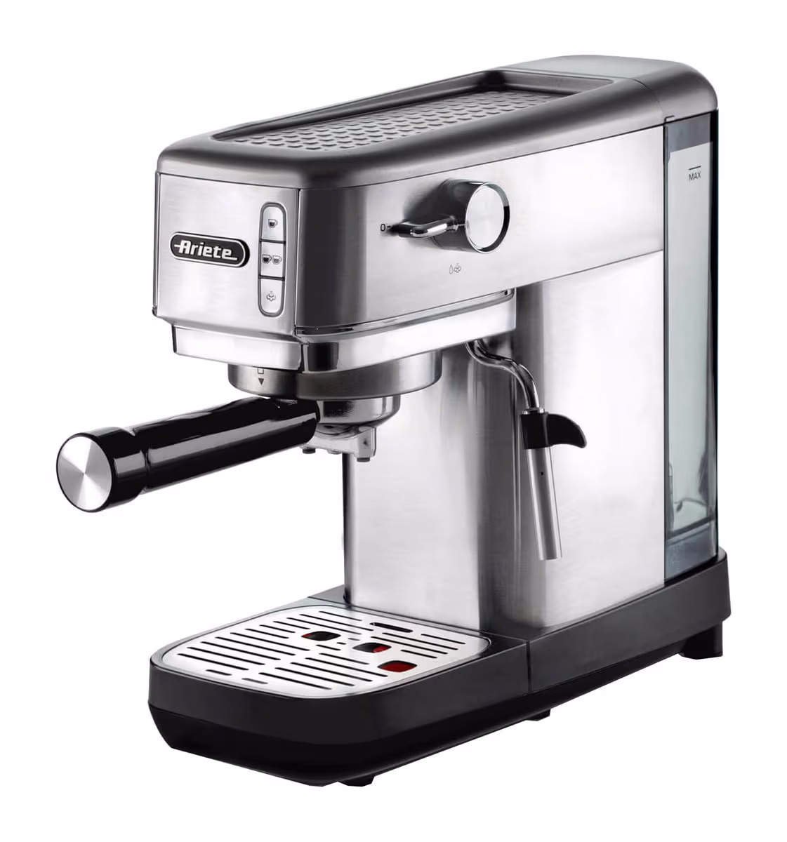 Ariete Kaffeemaschine ARI-1380 – Siebträgermaschine/Espressomaschine – edelstahl
