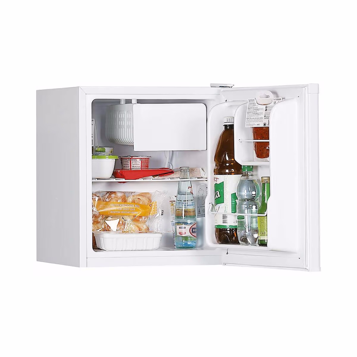 Primotec Helsinki Mini Kühlschrank – Mini Kühlschrank freistehend – weiss