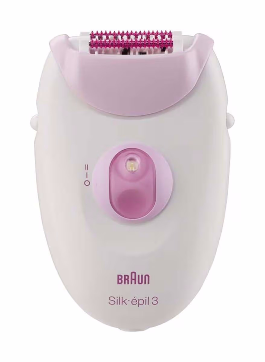 Braun Silk-épil 3 SE3-000 Epilierer – white / pink