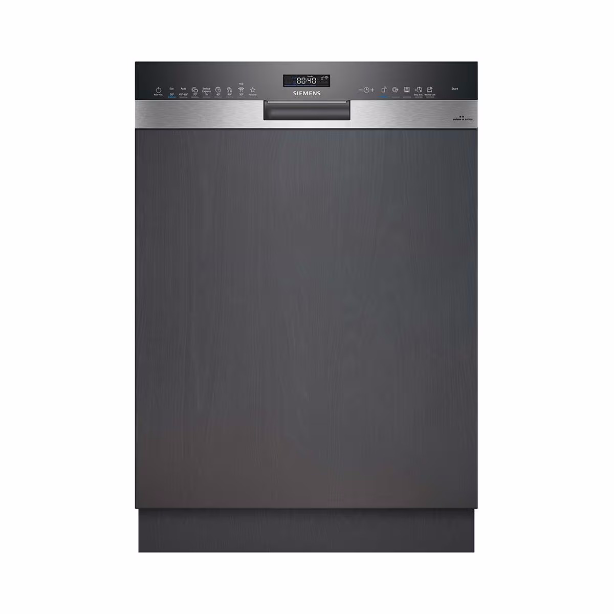 Siemens iQ500, Teilintegrierter Geschirrspüler, 60 cm, Edelstahl SN55ZS01CH Einbau Geschirrspüler 60cm integriert – Einbau Geschirrspüler 60 cm