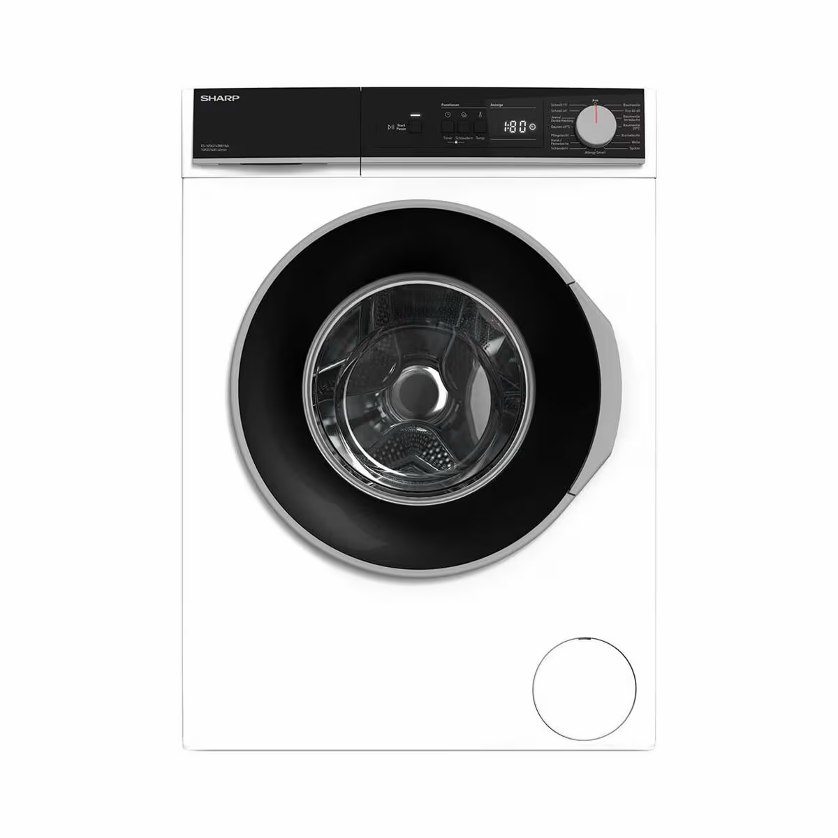 Image of Sharp ES-NFA014BW1NA Waschmaschine Frontlader – weiss