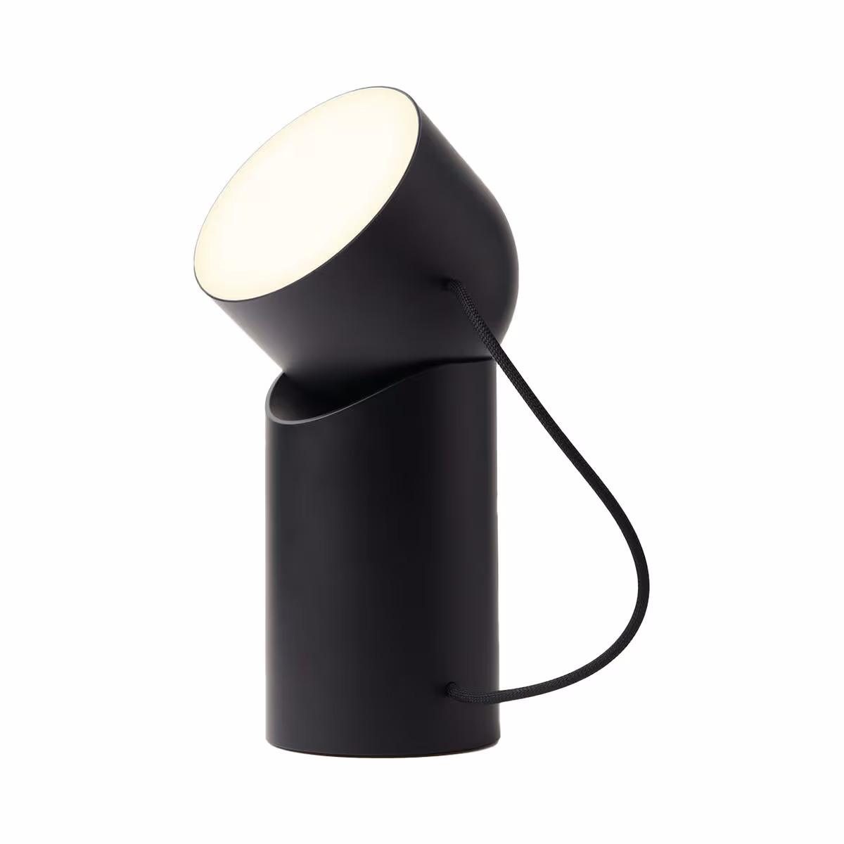 Image of Lexon Orbe schwarz Tragbare Lampe – Tischlampe/Tischleuchte