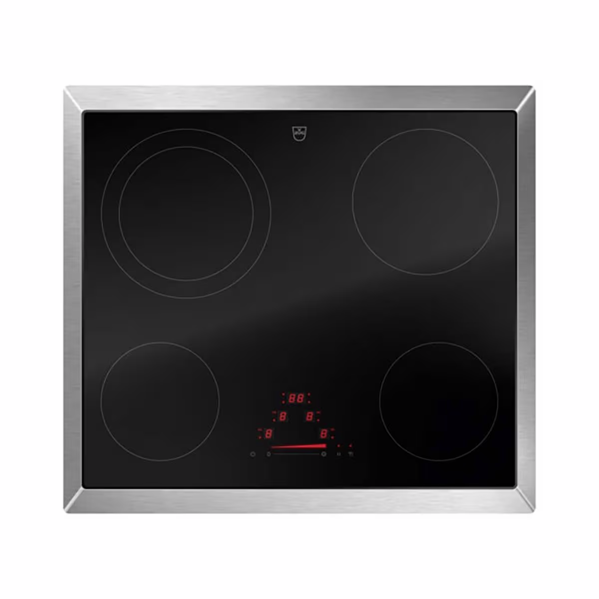 Image of V-ZUG CookTop V4000 A604 3117200001 Glaskeramik Kochfeld mit Touch-Display