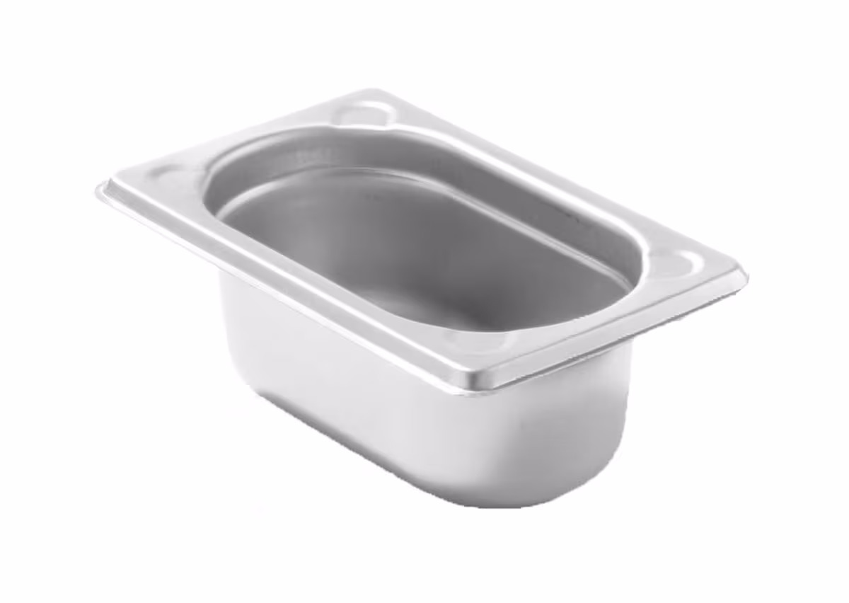 Hendi Gastronorm-Behälter CNS-GN 1/9 KL – GN-Behälter/Gastronormbehälter – edelstahl