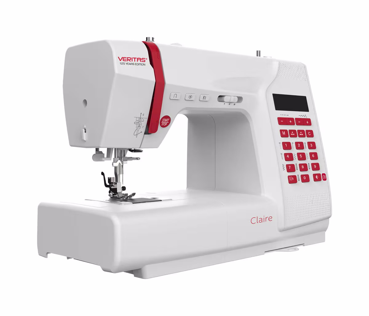 Veritas Claire 606000.53.71-CB Nähmaschine – weiss