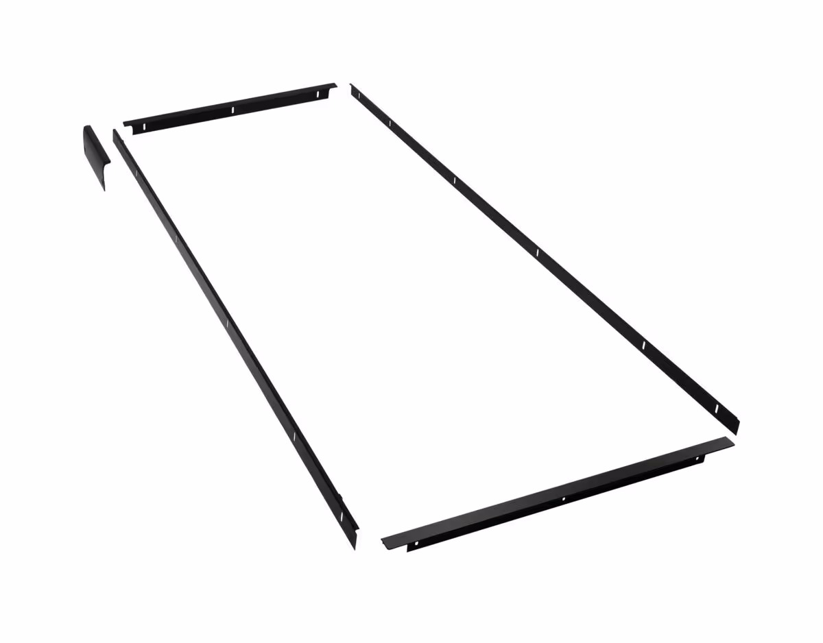 Miele KDR sw K 35543-55 EDF Dekorrahmen Zubehör Kühlschrank – Lüftungsgitter/Dekorrahmen/Türfronten – schwarz