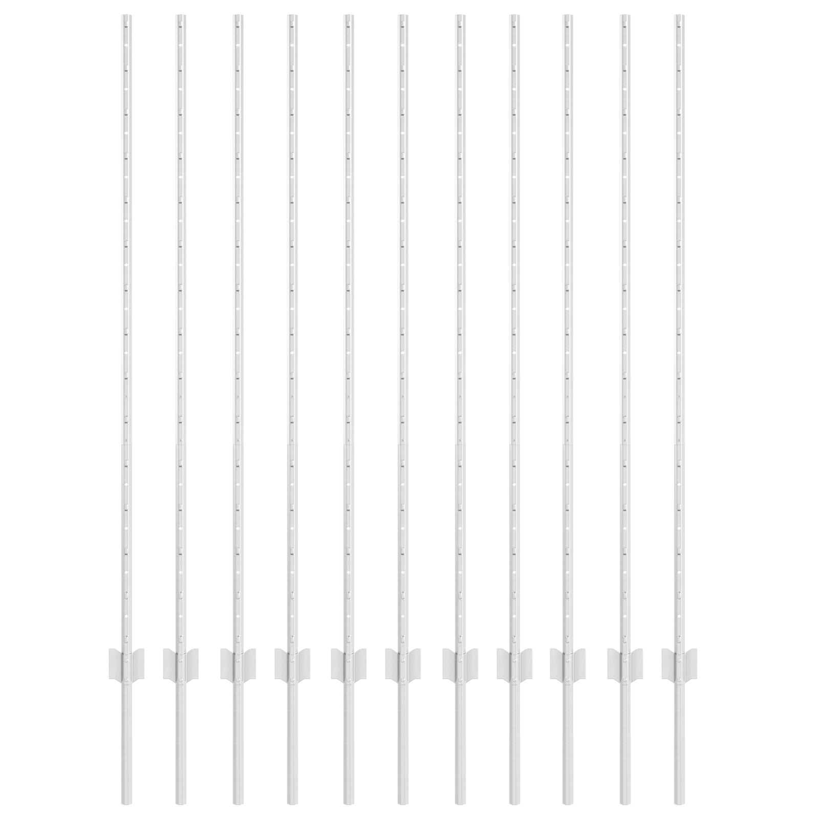 Oplotenie stĺpikov 22 ks U-Channel 140 cm Pozinkovaná oceľ 42006301